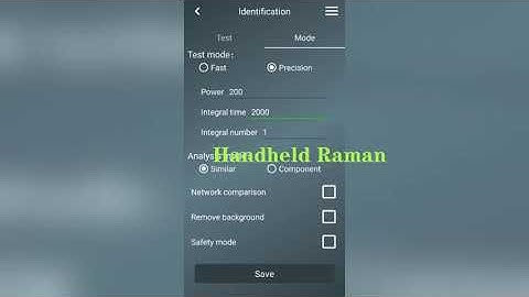 Handheld Raman Analyzer, Handheld Raman Spectrometer (2020)