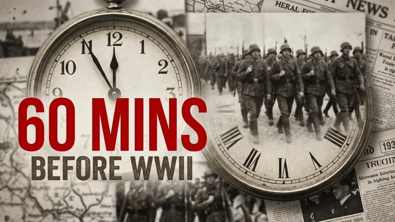 My Heart POUNDED Recreating 60 Minutes Before World War II | September 1, 1939 – The Final Hour
