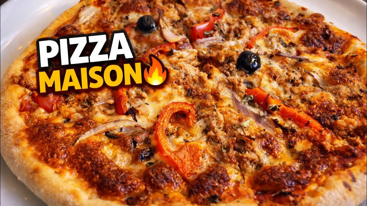 ⭐️Pizza thon maison : Pizza Neptune, hyper goûteuse comme en pizzeria
