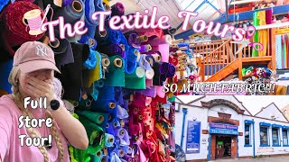 Is This The Ultimate Fabric Shop in Manchester?! | Leon’s Fabrics Store Tour