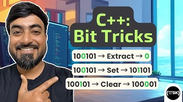 Bit Manipulation in C++ | Extract, Set & Clear i-th Bit