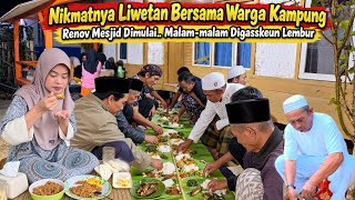 KEHIDUPANKU DI DESA | BISMILLAH RENOV MESJID DIMULAI SEMOGA LANCAR 🤲
