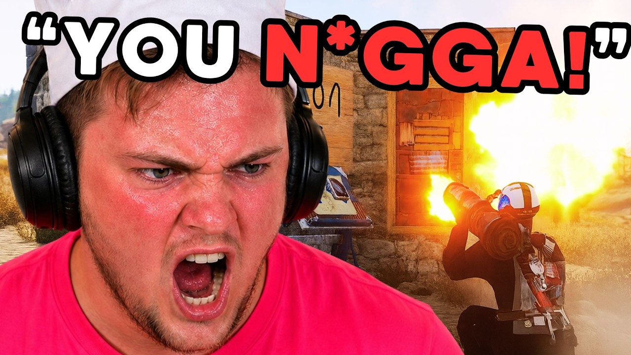 Online Raiding RACIST Rust Streamer Team (ft. Epic)