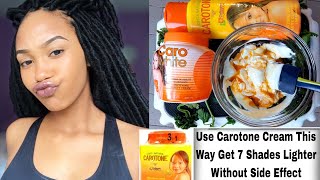 Mix your Carotone lightening body lotion this way get a brighter shinning skin tone without side ️