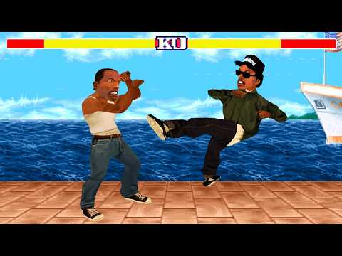 GTA SA Street Fighter CJ vs Ryder