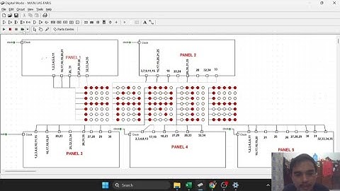 Project UAS Praktikum Elektronika Digital Membuat Running Text Menggunakan Digital Work
