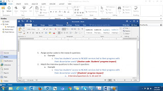 NVivo 11 Demonstration for Beginners: Creating Anchor codes (i.e. Nodes for the Research Questions)