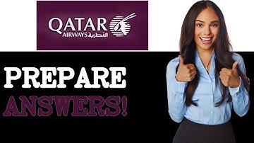 Qatar Airways Interview Questions With Answer Examples (2025)