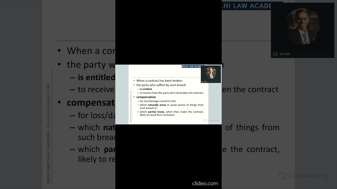Breach of Contract: Compensation Explained | Section 73 Contract Act ⚖️📘