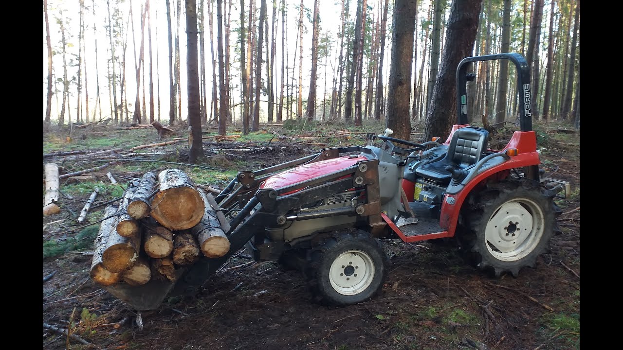 Yanmar AF16 Zabawy w lesie