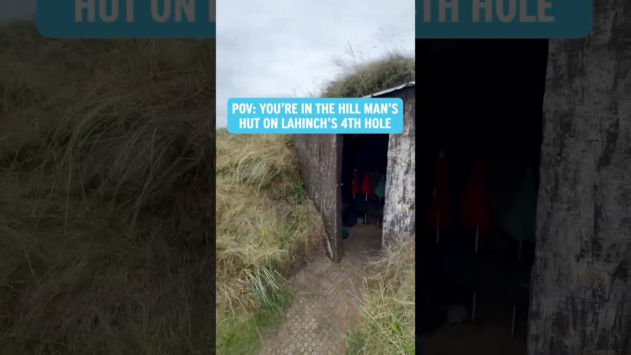 You’ve Never Seen a Golf Hut Like This 👀 | Walker Cup