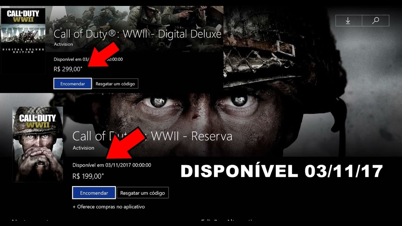 Call of Duty®: WWII  Página da Digital Deluxe