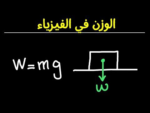 الوزن ما هو وما هي أهم المعلومات عنه