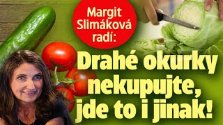 Margit Slimáková: Drahé okurky nekupujte. Tady jsou 4 tipy, jak mít za pár korun nálož vitamínů!