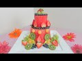 Pastel de Sandia 🍉🍈🍓🍇 #WatermelonCake #FruitArrangement