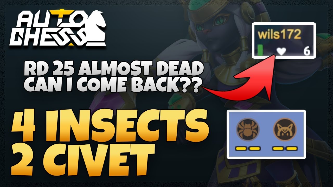 Insectoid with 2 Civet synergy is poppin off! | Gem Artisan ⭐️⭐️⭐️ | Auto Chess