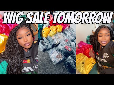 Wig Sale Tomorrow @ 12PM EST!