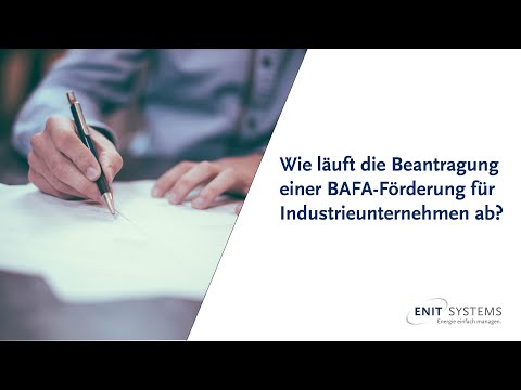 Wie läuft die Beantragung einer BAFA-Förderung für Industrieunternehmen ab?