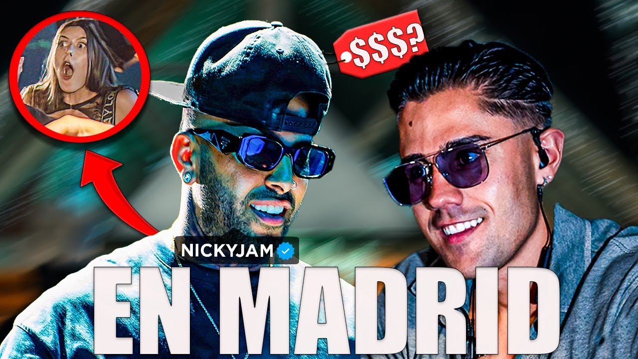 BACKSTAGE | NICKY JAM | EN MADRID