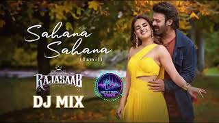 Sahana Song DJ Mix - The Raja Saab | Prabhas | S Thaman | Vishal Mishra | New Tamil Song 2026 