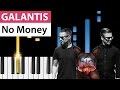 Galantis - No Money - Piano Tutorial - How to Play