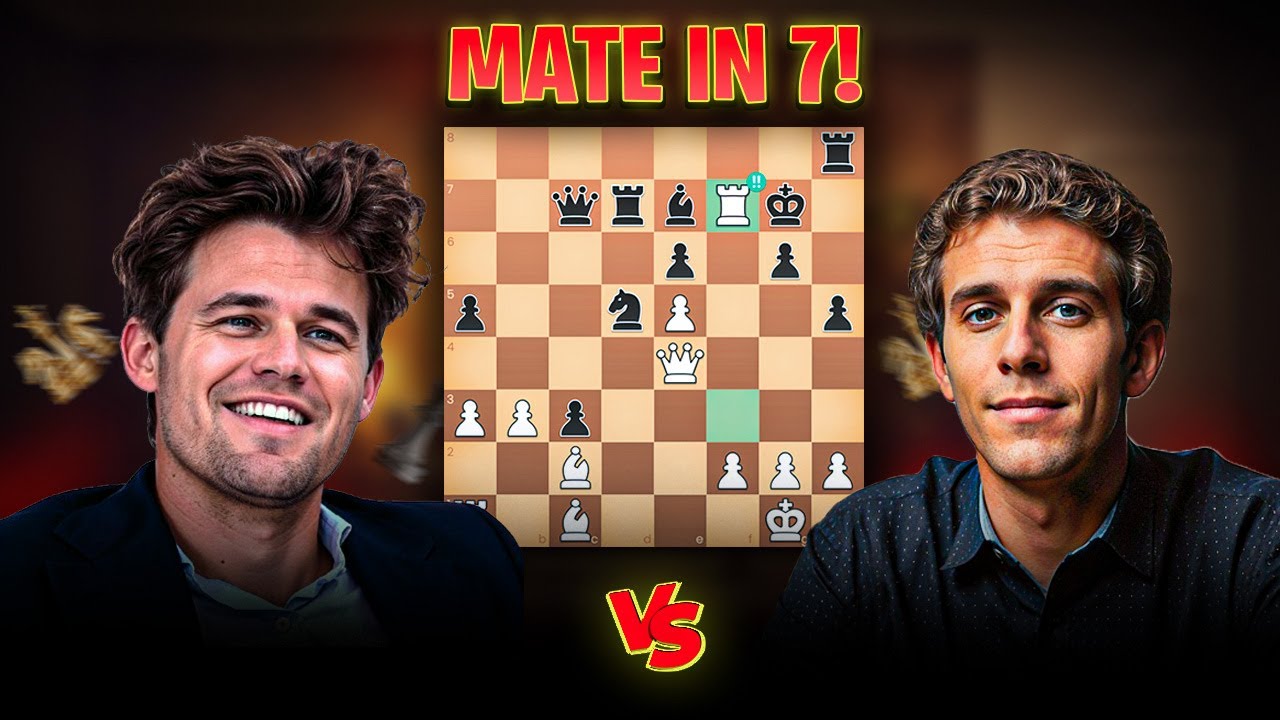 Daniel Naroditsky Finds a RIDICULOUS CHECKMATE Against Magnus Carlsen In Blitz Game!