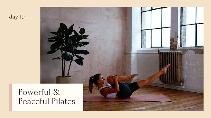 Powerful & Peaceful Pilates Flow | DAY 19 | 24 Day...