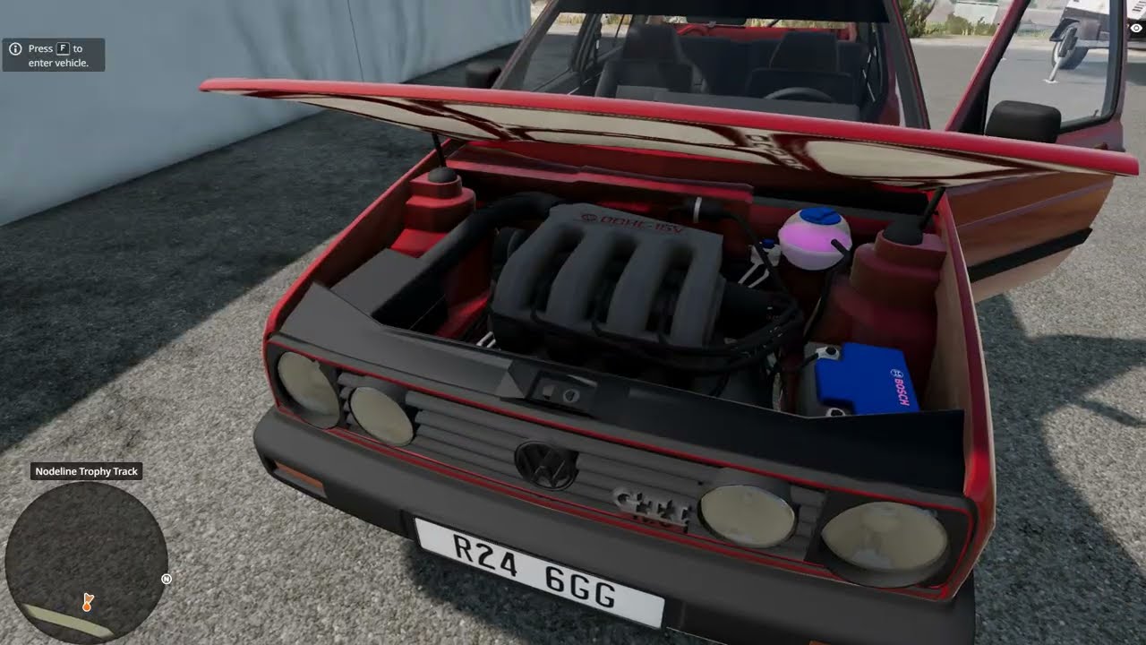 BeamNG.drive Golf 2 GTI