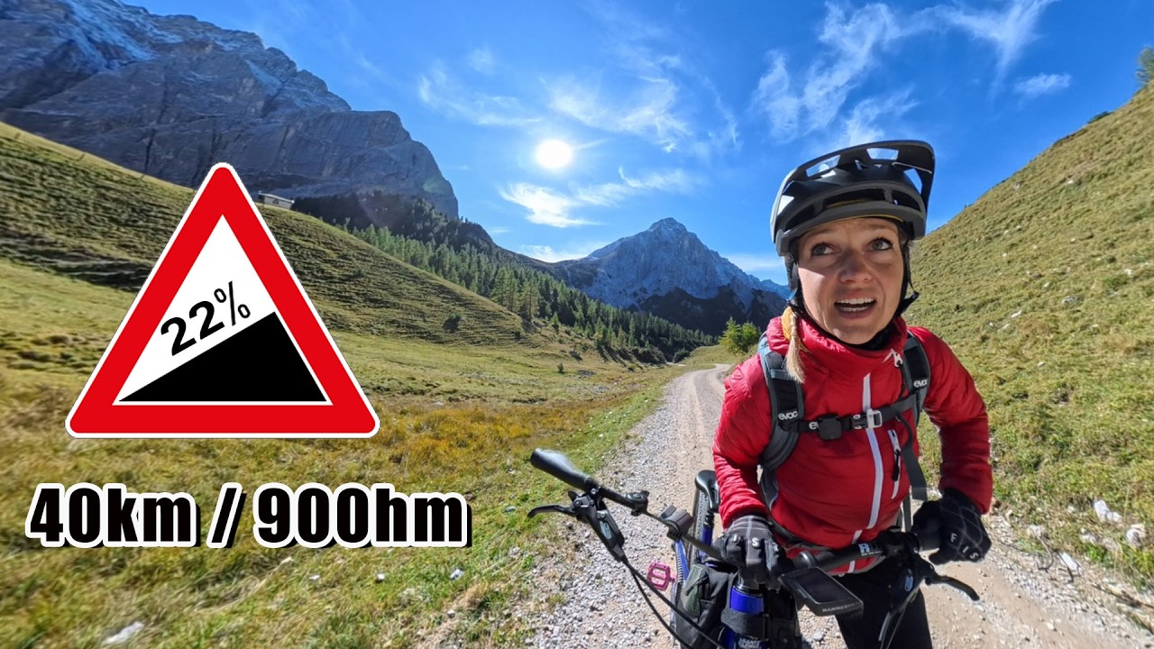 MTB-Tour zur Halleranger-Alm im Naturpark Karwendel - 40km, 900hm