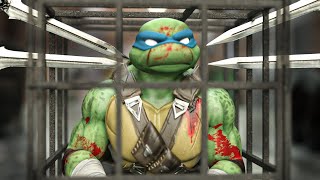 Caged leonardo embrassed - #tmnt