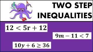 ALGEBRA | TWO STEP INEQUALITIES | EXAMPLE 2