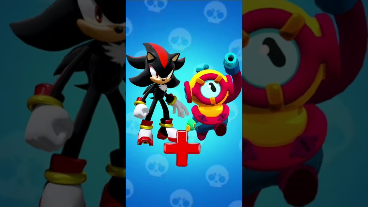 Shadow Sonic + Brawl Stars = New Brawl Stars Skin 