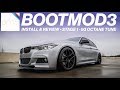 BOOTMOD3 STAGE 1 ON MY F30 BMW * INSTALL, REVIEW AND PULLS