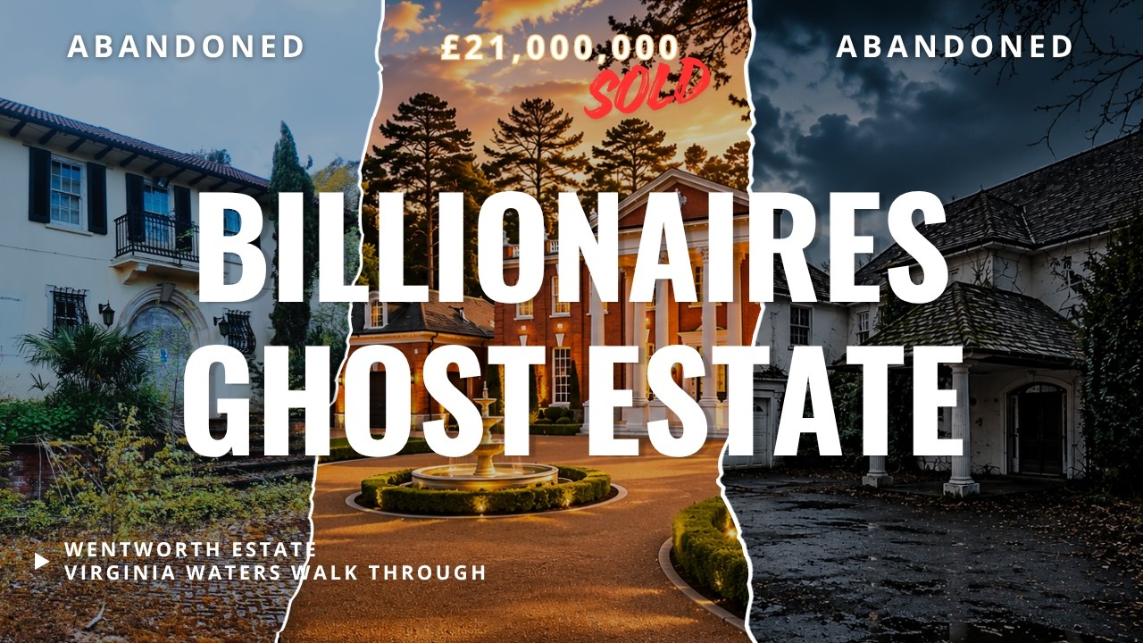 *Everything shown in this video is publicly accessible and online for all to access*

We go on a walk through of Londons and the UKs most exclusive estate, the Wentworth Estate which some now call a ghost town! We want to have a closer look at some of the abandoned mansions that have been left to rot but still worth millions of pounds!

Did you see our Bishops Avenue £14M Abandoned Mansion Explore? 👀 👉https://youtu.be/EYQNoTWfyvE

Our walk theough starts off down pinewood road, we walk around and find that we can get on site of these abandoned houses and even the well know abandoned bruce foresyth mansion thats been left abandoned for over a decade. We also visit harry kanes mansion along side russian oligarchs abandoned mansion during our walk through of virginia waters.

Once home to the rich and famous, the UKs most exclusive estate is now looking like a ghost town with most places sitting long term vacant, unfinished, full of abandoned mansions and even some houses demolished to make way for new builds.

Let us know your thoughts in the comments, is the Wentworth Estate what you expected? We were shocked to see just hiw many mansions are sat vacant and unloved.

———

Thanks for watching Side Quests Exploring, LIKE, SUBSCRIBE, and turn on notifications if you love urban exploration, abandoned places, and hidden history!

We release new abandoned explores every Sunday at 8pm and every other week we drop bonus episodes, some are failed explores but still great to watch. We hope you can join us to explore abandoned places and uncover what’s been left behind

📍 Location The Wentworth Estate, Virginia Waters Walkthrough | UKs most exclusive estate

Londons Most Expensive Street, Bishops Avenue Walkthrough 👉

👀 More exploring abandoned places Videos 
➤ https://youtube.com/playlist?list=PLIdd5qLC6EhT6OEHbl_7QaNsKYdlJOAMZ&si=lyA3E0Rjc-Nrbbzc

———

Follow our Facebook and get some pictures of our upcoming explores,
Side Quests Exploring Facebook,
 
Keep up to date with some behind the scenes on our TikTok,
https://www.tiktok.com/@side.quests.exploring

We upload pictures of our upcoming videos on our instagram,
https://www.instagram.com/sidequestexploring?igsh=Zjg0YWhxMzh1czMw&utm_source=qr

——————
Links:

Bruce Forestyhs abandoned mansion, Wentworth Estate 👉

Russian oligarch German Khans abandoned mansion, Virginia waters 👉 

Credits:
Music: Phobia by Soundridemusic 
Link to Video:    • Tense Cinematic NoCopy...  

Music: Crime Scene by Soundridemusic
     Link to Video:    • Tense Suspenseful Cine...  

Music: Suspenseful by Soundridemusic 
     Link to Video:    • Suspenseful Tension My...


#abandonedplaces #abandonedmansion  #billionairesrow #wentworthestate #londonexploration #urbanexploration #hiddenlondon #exploringabandonedplaces #walkthrough #luxuryhomes #walkingtour #explorewithus #abandoned