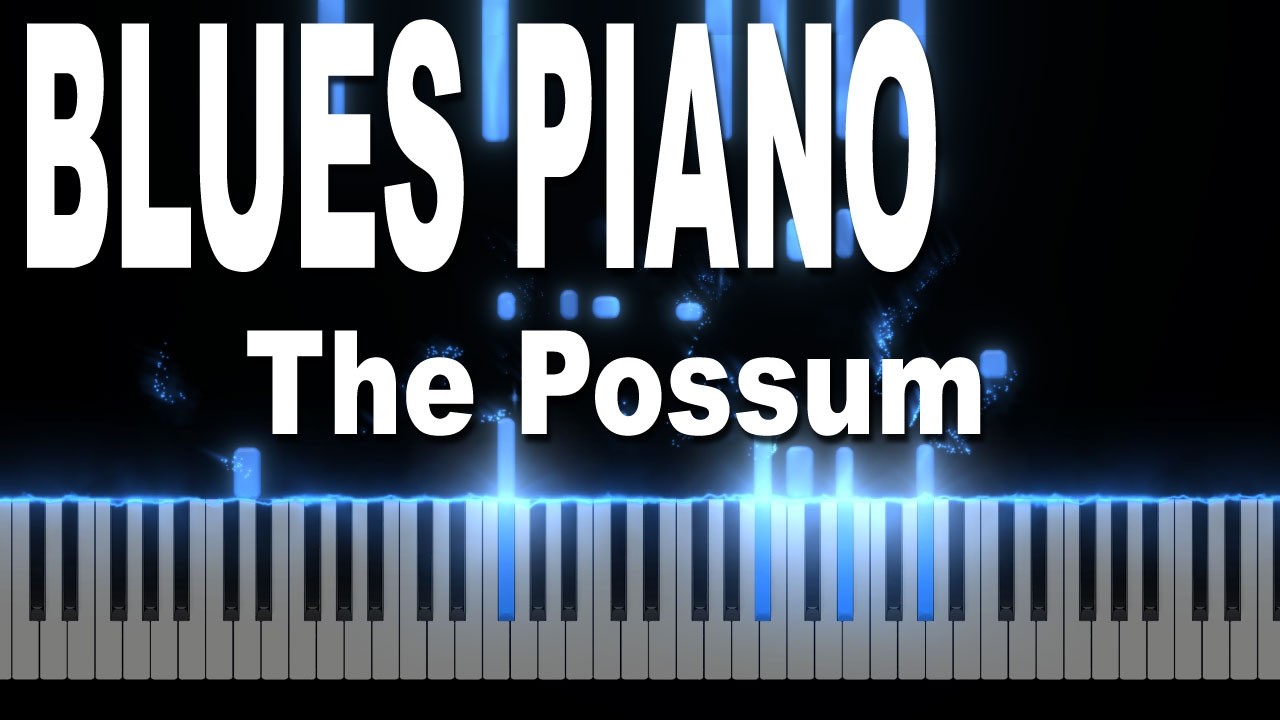 "The Possum'" BLUES PIANO Tutorial Solo Instrumental (Sheet Music on PATREON)