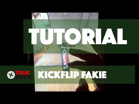 TRUE SKATE TUTORIAL: Kickflip Fakie