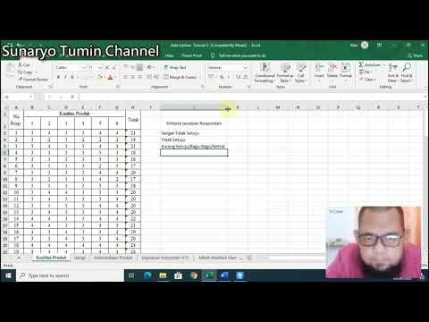 #1TutorialStatistikKomputer Deskripsi Statistik Menggunakan Ms  Excel