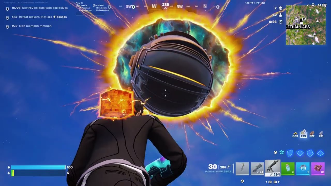 Dark Voyager Fortnite Live Event!!!  (Battle Royale Gameplay)
