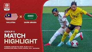 Highlights | Malaysia 9-0 Saudi Arabia | Caffino Srikandi Merdeka Cup 2026