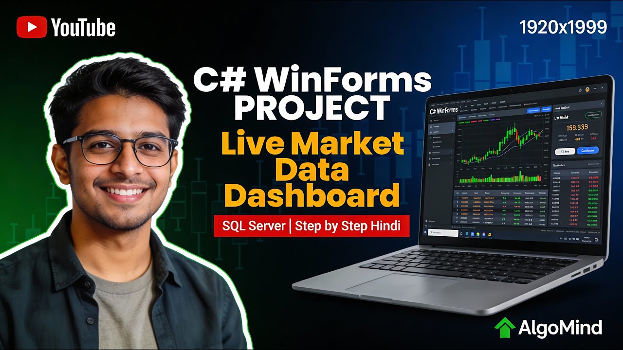 “C# WinForms Live Market Data Project | SQL Server Real-Time Trading ...