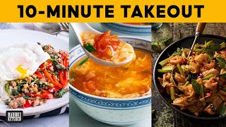 Takeout dishes that only take 10 minutes to make! | Marion's Kitchen #AtHome #WithMe