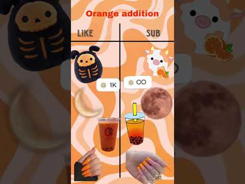 Would you rather like or sub? #preppy #orangeaddition #likeorsub
