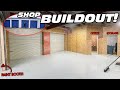 Building A Paint Booth, Office, &amp; More In The STORAGE UNIT SHOP!