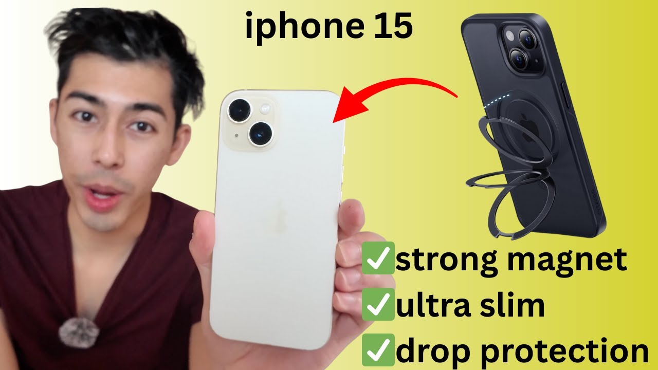 CASEKOO iPhone 15 MagSafe Case Review: Invisible Stand & Military Grade Protection!