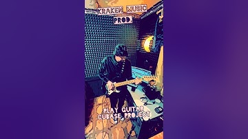 play guitar in cubase project