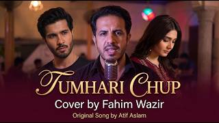 Tumhari Chup (Gentleman OST) | Fahim Wazir Cover | Lyrics Video | Original by Atif Aslam Song