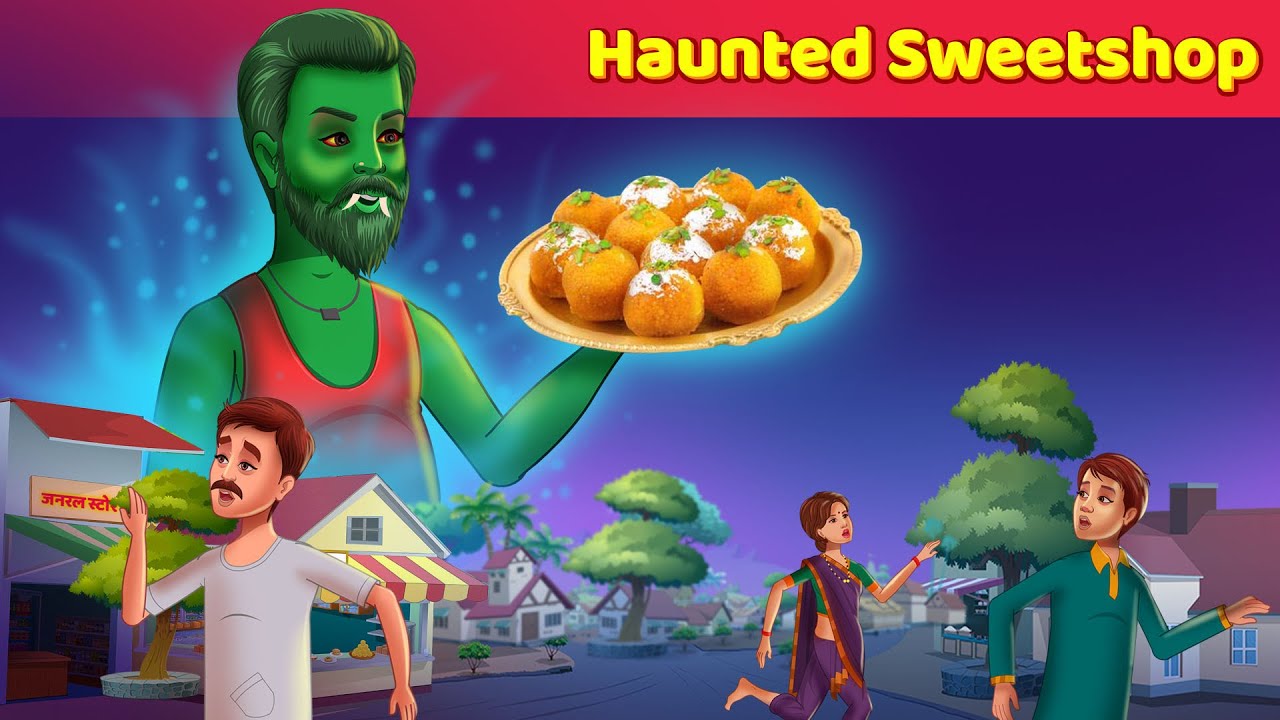 The Haunted Sweet Shop English Story | Horror English Stories | English Fairy Tales & Moral Story