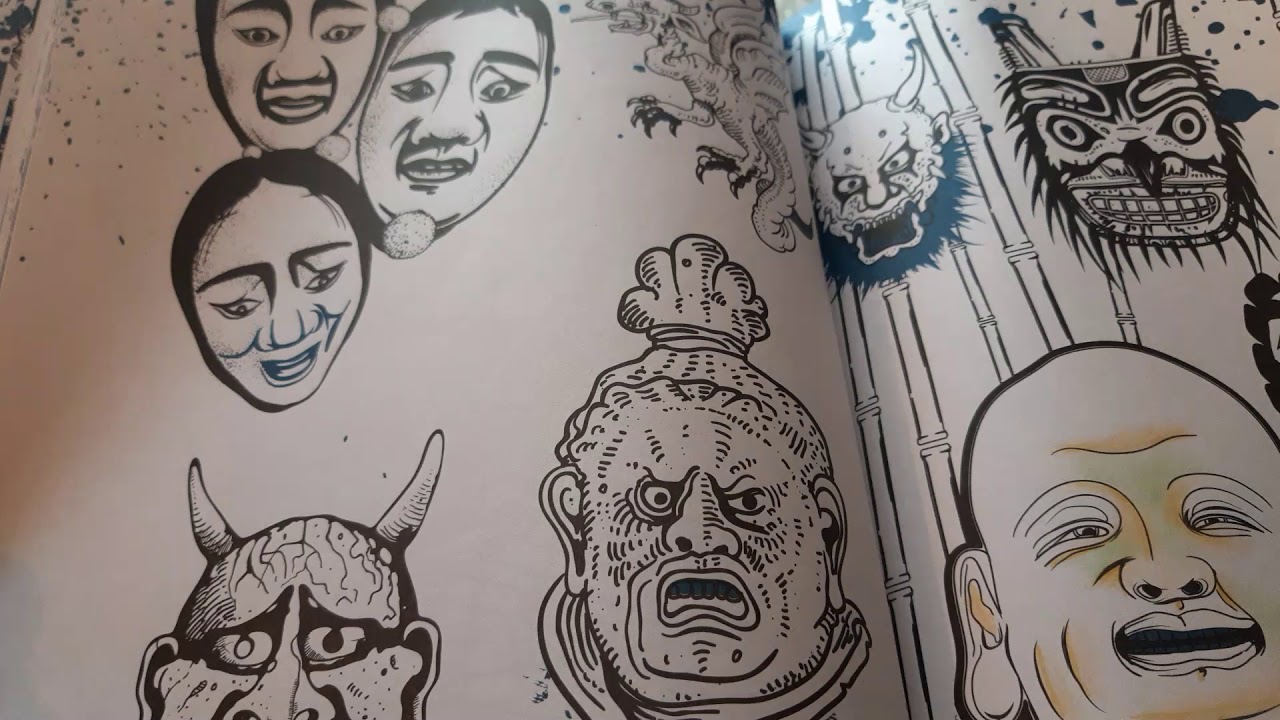 Inspired Coloring- Tattoos- flip through [ADULT COLORING] viewer request