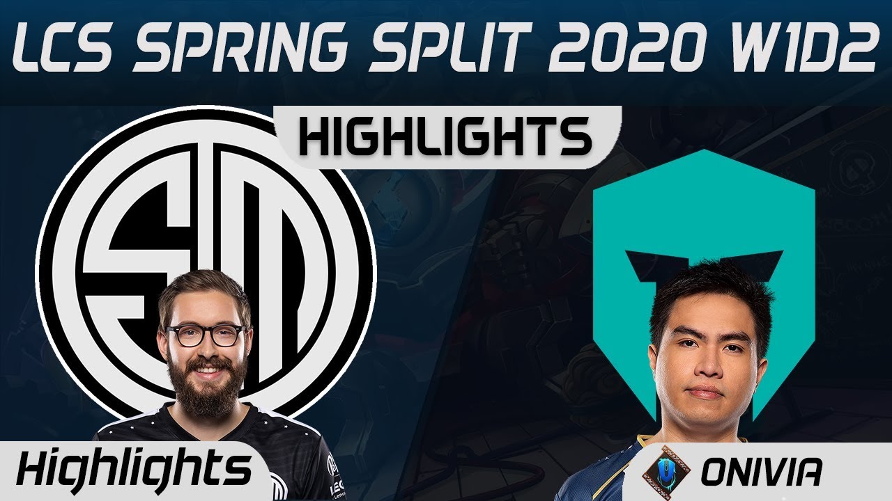 TSM vs IMT Highlights LCS Spring 2020 W1D2 Team Solo Mid vs Immortals LCS Highlights 2020 by Onivia