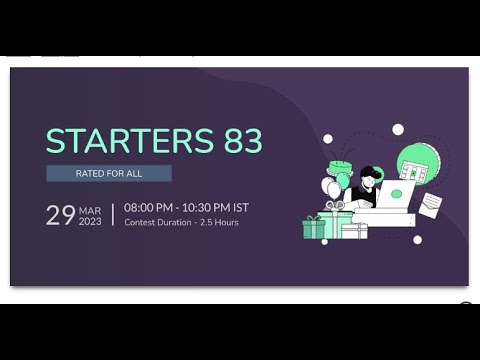 Budget of Technex || STARTERS 83 DIV 4 || Codechef Solution || Subscribe #youtube #codechefsolution
